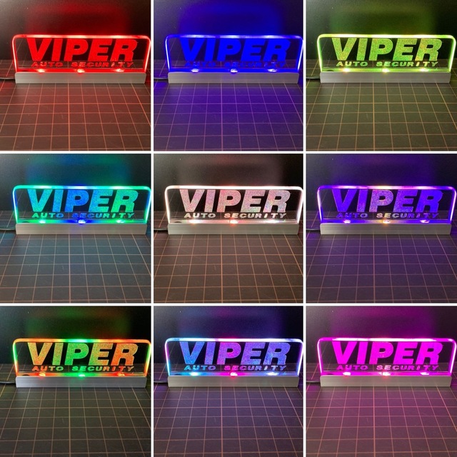 ダミーセキュリティ RGB自動可変 VIPER