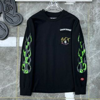 BUKHT - bukht ワイドリブロングスリーブTシャツ マホト着用の通販 by BUKHT - bukht ワイドリブロングスリーブTシャツ マホト着用の通販 by