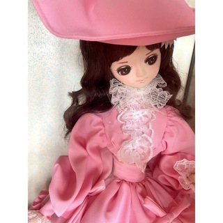 ◆【美品】アンティーク フランス人形 専用クリアケース付き ドール マーガレット(その他)