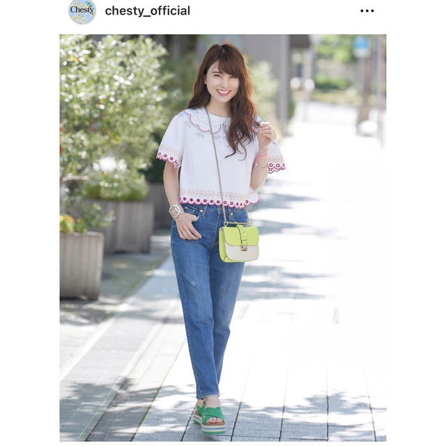 Chesty 新品未使用タグ付♡大人気完売品♡chesty カットワーク刺繍