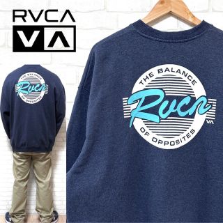 ルーカ(RVCA)のRVCA ルーカ ビッグシルエット クルーネック スウェット プリントロゴ(スウェット)