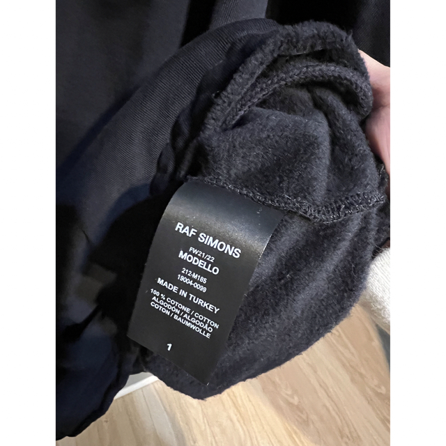 『値下げ中！』RAFSIMONS 20/21AW  ジップパーカー