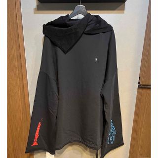RAF SIMONS - raf simons 2021aw オーバーサイズスカーフフーディの