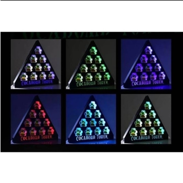 レア コカボムタワー LED ディスプレイ ケース ライト キャバクラ