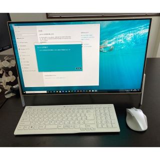 フジツウ(富士通)のゆう様専用【i7-7700】一体型PC Espimo 【中古パソコン】(デスクトップ型PC)