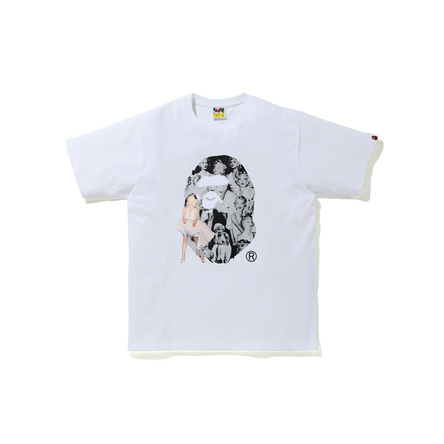 A BATHING APE® × Marilyn Monroe 白S