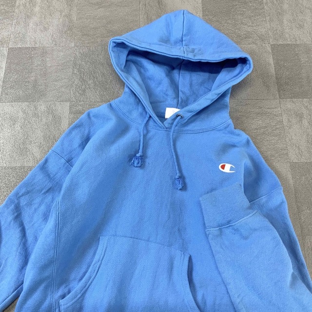 USA規格 青単 champion reverse weave パーカー | www.fleettracktz.com