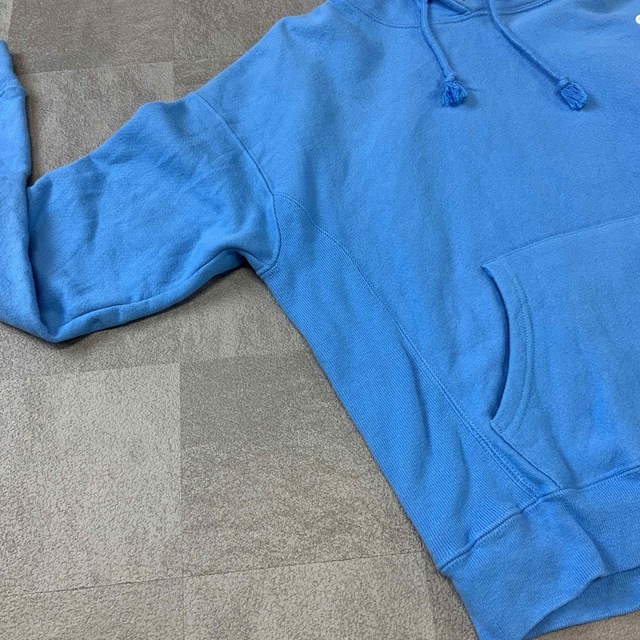 USA規格 青単 champion reverse weave パーカー