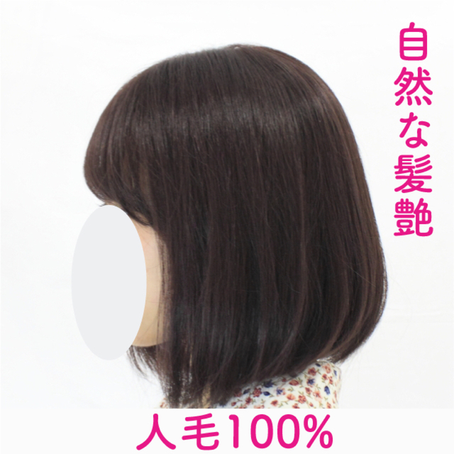 自然さAクラス!手触り良い人毛100%シルク引抜フルウィッグレイヤー