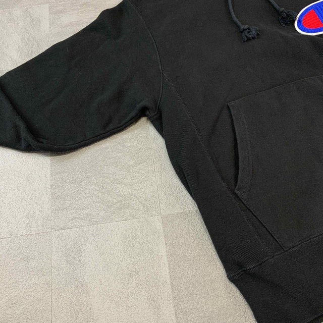 Champion - 【美品】USA規格 青単 champion reverse weave パーカーの