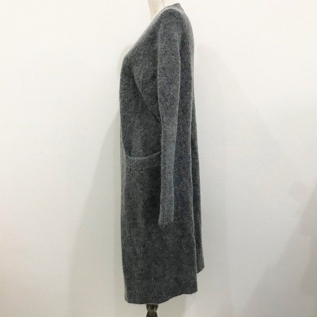 Acne Studios(アクネストゥディオズ)の[USED/中古]ACNE STUDIOS アクネ ストゥディオズ ロングカーディガン グレー 杢グレー XXS グレー ウール ポリウレタン XXS RAYAPAW14 中古 ai-tdc-003068 レディースのトップス(カーディガン)の商品写真