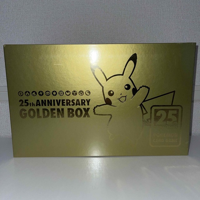 ポケモンカード 25th ゴールデンボックス 新品未開封シュリンク付きBox/デッキ/パック