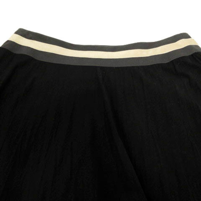 SHIPS(シップス)のシップス スカート フレア ミディ丈 日本製 ブラック 黒 グレー ベージュ L レディースのスカート(ひざ丈スカート)の商品写真