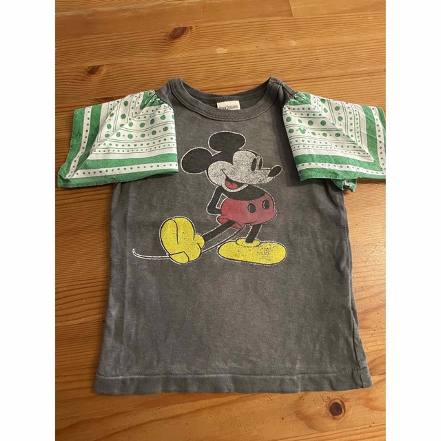 デニムダンガリー ミッキー トップス 100 - トップス(Tシャツ/カットソー) デニムダンガリー ミッキー トップス 100 - トップス(Tシャツ/カットソー)