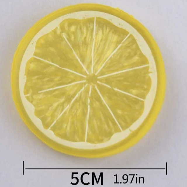 フェイクフルーツ レモン 食品サンプル インテリア/住まい/日用品のインテリア小物(置物)の商品写真
