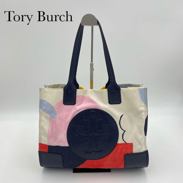 Tory Burch - トリーバーチ エラ トートバッグ デカロゴ ナイロン