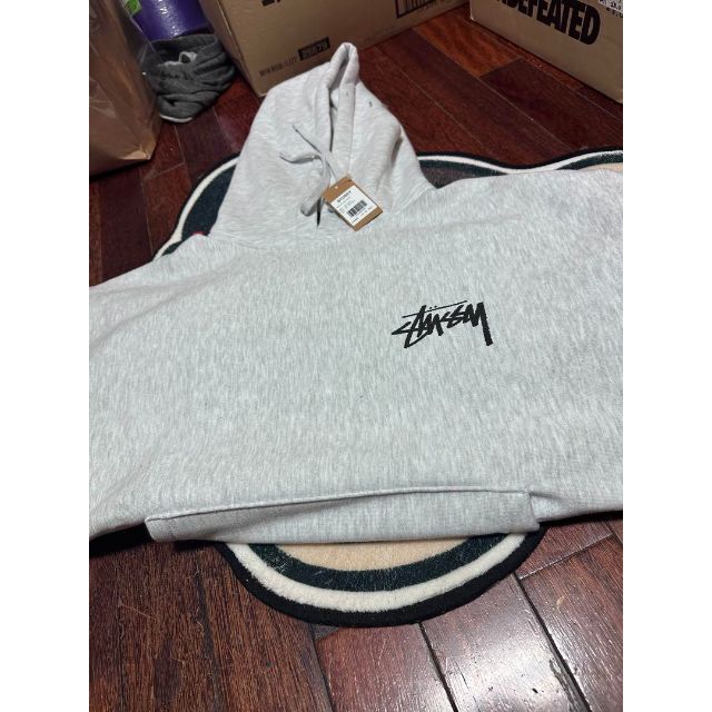 Stussy Plush Hood 8ball 国内店舗限定商品 L