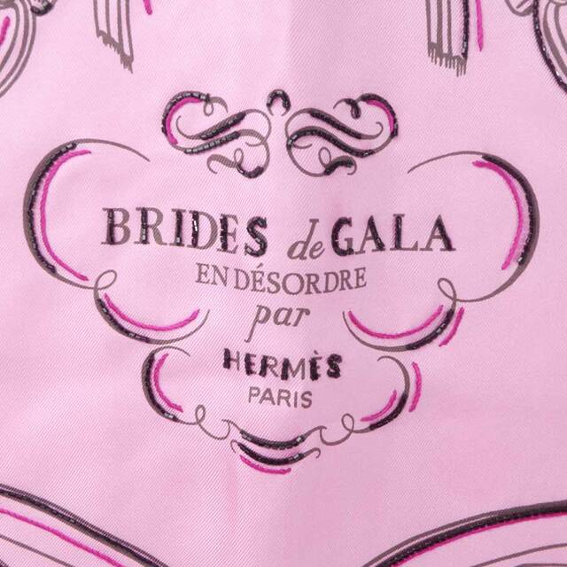 エルメス HERMES スカーフ カレ65 BRIDES de GALA シルク/ビーズ
