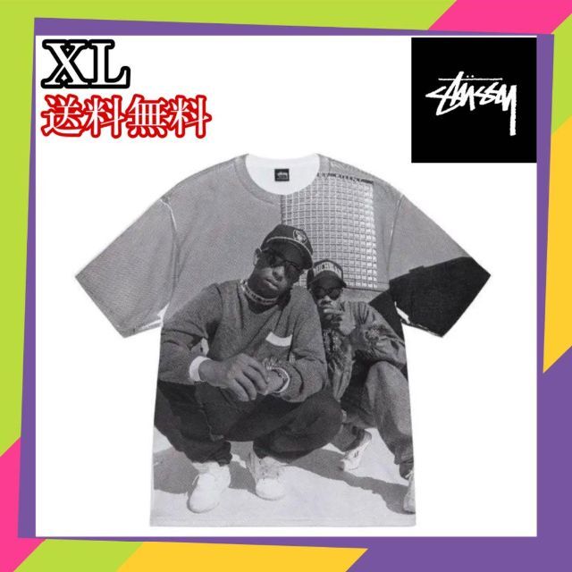 STUSSY & GANG STARR Tシャツ XL 新品未使用