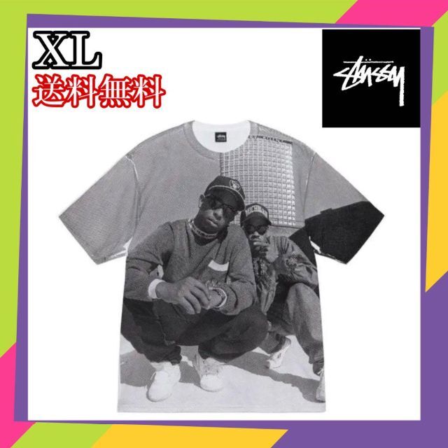 STUSSY(ステューシー)のStussy GANG STARR TEE XL メンズのトップス(Tシャツ/カットソー(半袖/袖なし))の商品写真