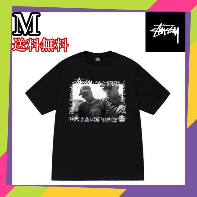 Stussy GANG STARR TAKE IT PERSONAL TEE M