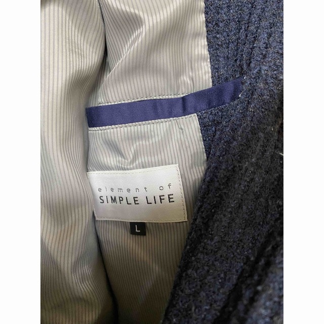 SIMPLE LIFE(シンプルライフ)のSIMPLE LIFE ジャケット メンズのジャケット/アウター(テーラードジャケット)の商品写真