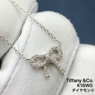 TIFFANY&Co.  ボウ ネックレス SV レディース