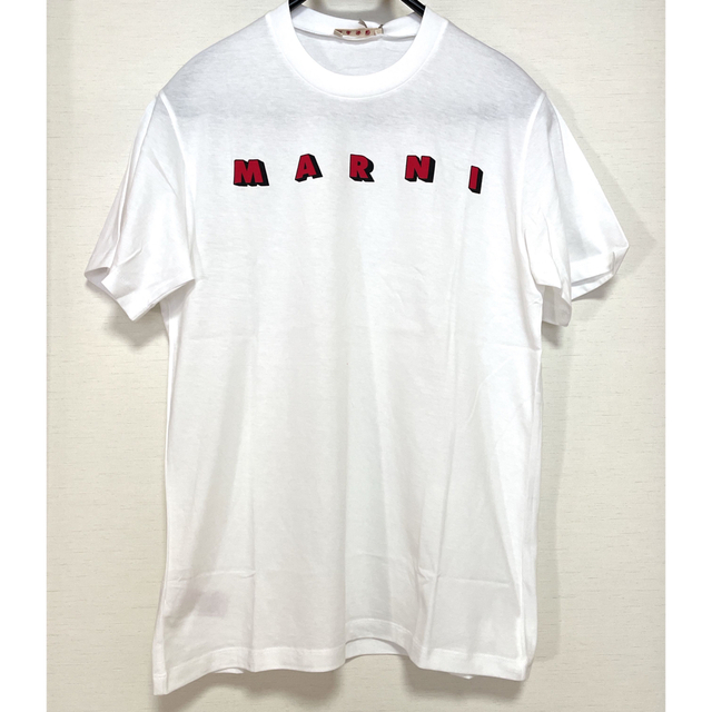 マルニ MARNI ロゴ Tシャツ ホワイト 白 ブラック www.krzysztofbialy.com