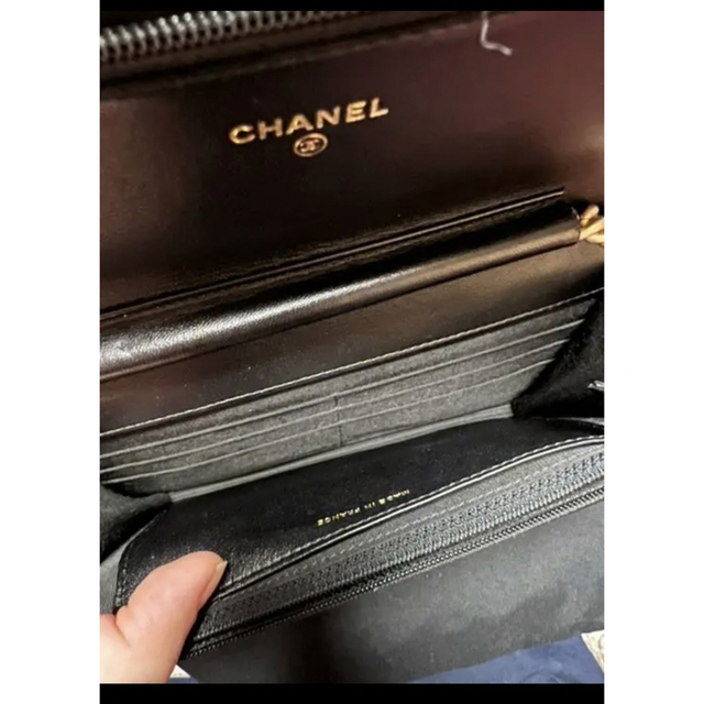 CHANEL(シャネル)の新品・未使用　シャネル　ボーイシャネル　チェーンウォレット　ブラック レディースのバッグ(ショルダーバッグ)の商品写真