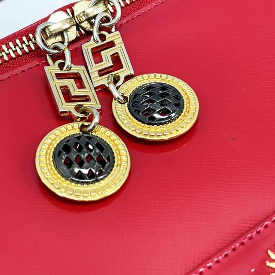 Gianni Versace サンバースト バニティ 鏡付 ヴィンテージ ハンドバッグ-