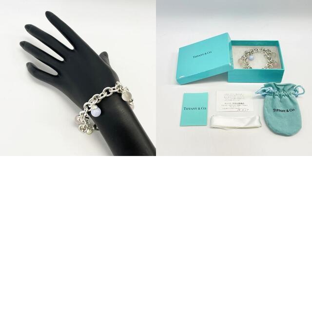 Tiffany & Co.(ティファニー)のTIFFANY&Co. 【希少】マルチカラー カラーストーン 6P  ブレスレット SV925 レディースのアクセサリー(ブレスレット/バングル)の商品写真