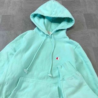 Champion - USA規格 青単 champion reverse weave パーカーの通販 by