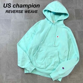 Champion - USA規格 青単 champion reverse weave パーカーの通販 by