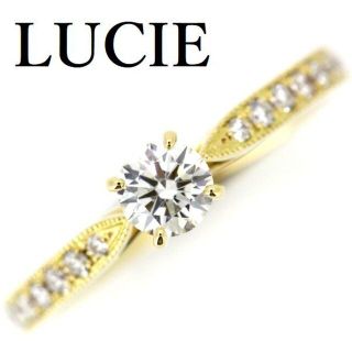 LUCIE ルシエ パルファン ダイヤモンド 0.26ct D-VVS1-3EXの通販 by