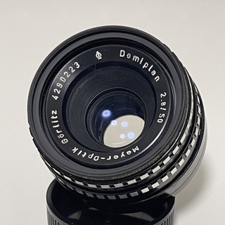 Meyer-optik Domiplan 50/2.8 単焦点レンズ(レンズ(単焦点))