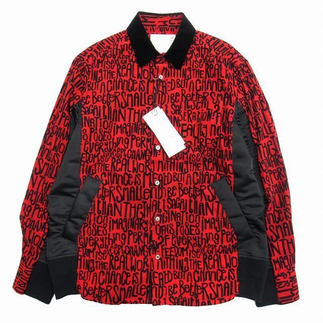 2022人気の サカイ 21aw - sacai グラフィック ジャケット◇3
