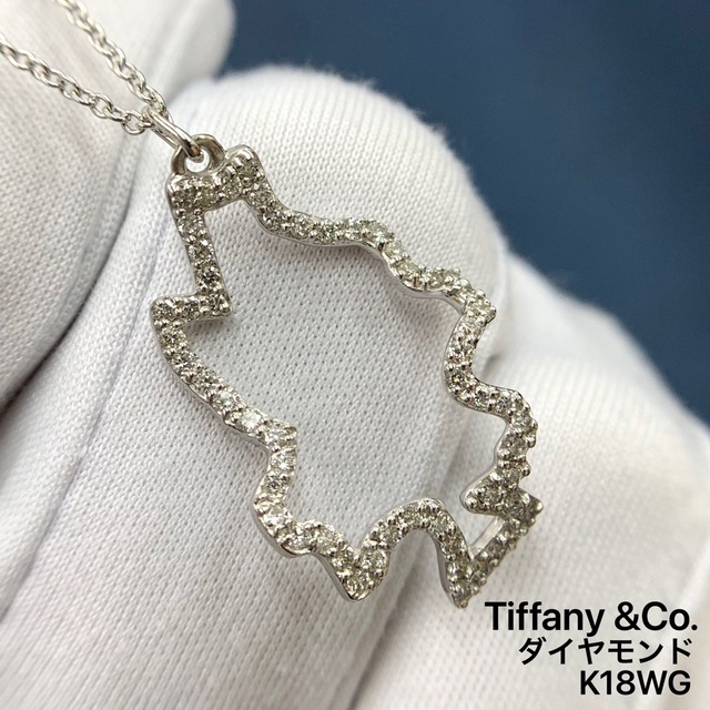 Tiffany & Co.(ティファニー)のティファニー　750 ダイヤモンド　フランク•ゲーリー　ネックレス レディースのアクセサリー(ネックレス)の商品写真