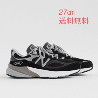 ニューバランス(New Balance)の【27㎝】 NEW BALANCE M990 V6 BK6 Black/Grey(スニーカー)