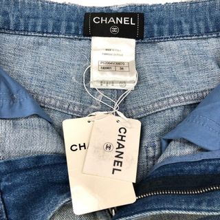 CHANEL - [USED/中古]CHANEL シャネル デニムパンツ P52994V39870