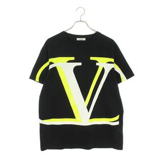 ヴァレンティノ(VALENTINO)のヴァレンチノ  UV3MG08C6K7 VロゴプリントTシャツ メンズ M(Tシャツ/カットソー(半袖/袖なし))