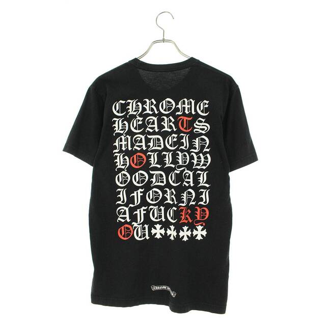 クロムハーツ CH T-SHRT/1 英字バックプリントTシャツ メンズ M