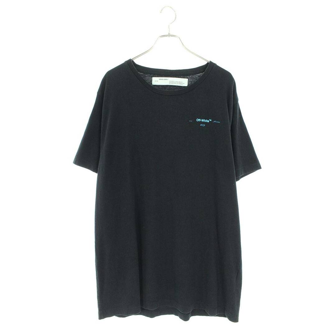 オフホワイト  18AW  OMAA027F18185005 グラデーションバックアロープリントTシャツ メンズ XXL