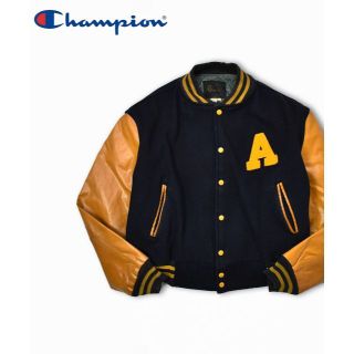 チャンピオン(Champion)の60's USA製 Champion チャンピオン スタジアム ジャケット XL(スタジャン)