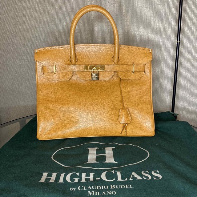 極美品 HENRY HIGH CLASS ヘンリーハイクラス ハンドバッグ35 ...