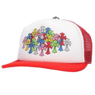 クロムハーツ(Chrome Hearts)のクロムハーツ  TRUCKER CAP/トラッカーキャップ セメタリークロスプリント帽子  メンズ(帽子)