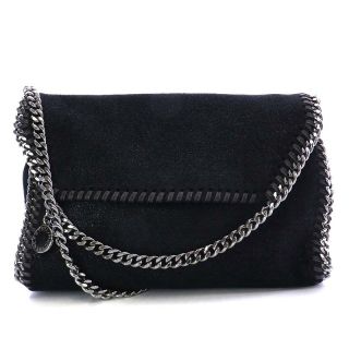 ステラマッカートニー(Stella McCartney)のステラマッカートニー ファラベラ シャギーディア 黒 364519W9132(ショルダーバッグ)