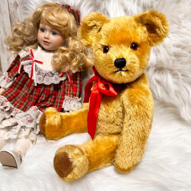 ☆にっこり♡英国ビンテージベア☆36cm 2022年新作入荷 4144円引き www