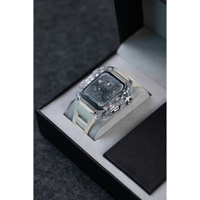 メーカー公式 AppleWatch Full Clearcase 44 45 時計 i9tmg.com.br