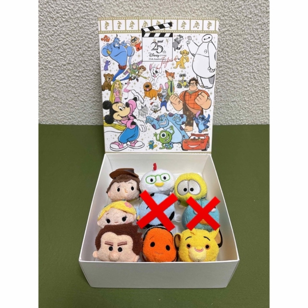ディズニーショップ25周年記念BOX ツムツム ぬいぐるみ ディズニー | フリマアプリ ラクマ