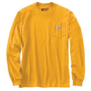 カーハート(carhartt)のカーハート　ポケット ロンT　イエロー　S　●新品●新色　Carhartt(Tシャツ/カットソー(七分/長袖))